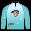 Bass-Blu  Fishing Jersey Thumbnail