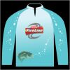 Bass-Blu  Fishing Jersey Thumbnail