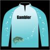 Bass-Blu  Fishing Jersey Thumbnail