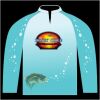 Bass-Blu  Fishing Jersey Thumbnail