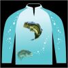 Bass-Blu  Fishing Jersey Thumbnail