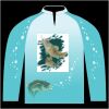 Bass-Blu  Fishing Jersey Thumbnail