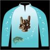 Bass-Blu  Fishing Jersey Thumbnail