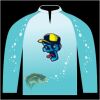 Bass-Blu  Fishing Jersey Thumbnail