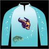 Bass-Blu  Fishing Jersey Thumbnail