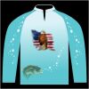 Bass-Blu  Fishing Jersey Thumbnail