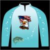 Bass-Blu  Fishing Jersey Thumbnail