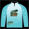 Bass-Blu  Fishing Jersey Thumbnail