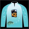 Bass-Blu  Fishing Jersey Thumbnail