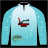 Bass-Blu  Fishing Jersey Thumbnail