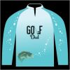 Bass-Blu  Fishing Jersey Thumbnail