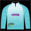 Bass-Blu  Fishing Jersey Thumbnail